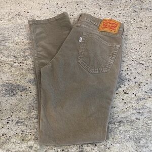 Levi's Taupe Denim Pants